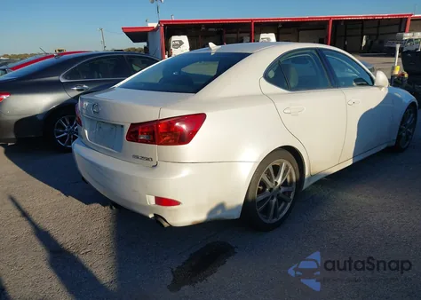 2008 Lexus Is 250 from USA, damaged, VIN JTHBK262085062163